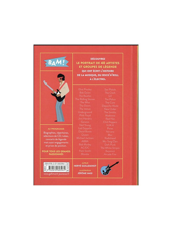 Livre 'Rock Pop' | GALLIMARD