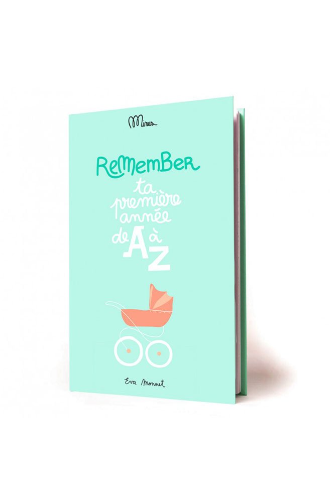 Livre à remplir 'Ta première année de A à Z' | MINUS ÉDITIONS