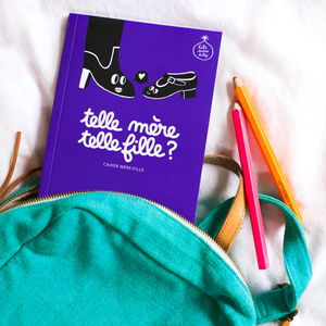 Livre à remplir 'Telle mère telle fille ?' | MINUS ÉDITIONS