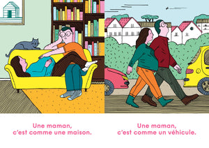 Livre 'Une maman, c'est comme une maison' | LES FOURMIS ROUGES