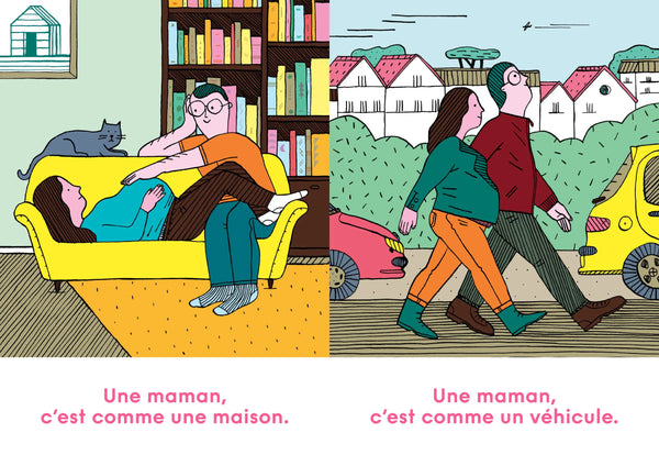 Livre 'Une maman, c'est comme une maison' | LES FOURMIS ROUGES