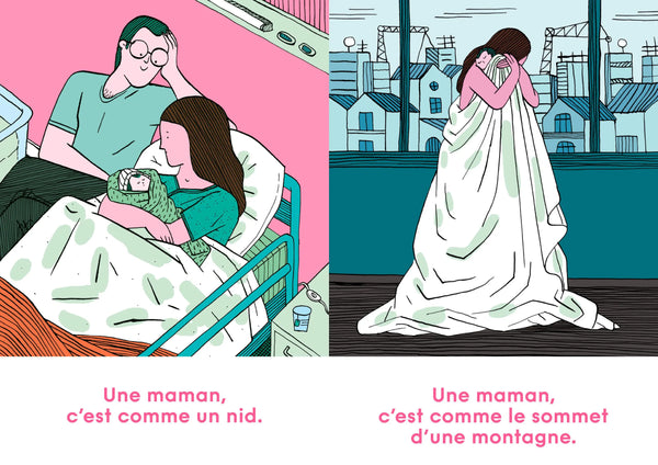 Livre 'Une maman, c'est comme une maison' | LES FOURMIS ROUGES