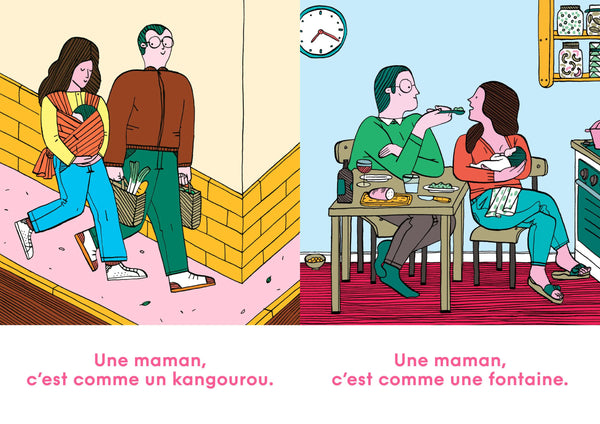 Livre 'Une maman, c'est comme une maison' | LES FOURMIS ROUGES