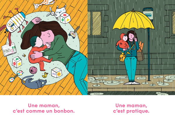 Livre 'Une maman, c'est comme une maison' | LES FOURMIS ROUGES