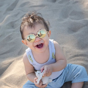 Lunettes 'Lion' Miel | KI ET LA