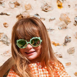 Lunettes 'Lion' Vert Sauge | KI ET LA