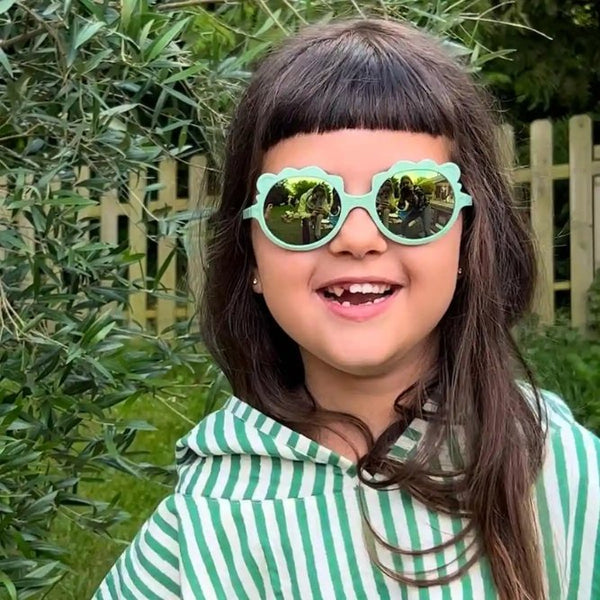 Lunettes 'Lion' Vert Sauge | KI ET LA