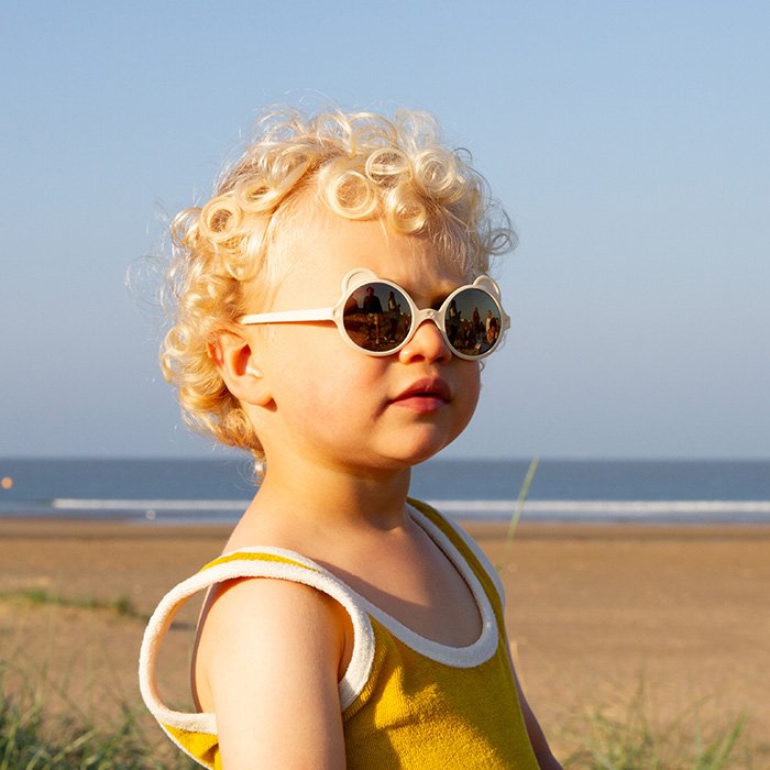 Lunettes 'Ourson' Crème | KI ET LA
