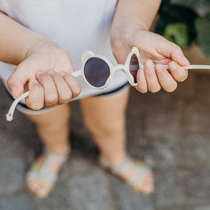 Lunettes 'Ourson' Crème | KI ET LA