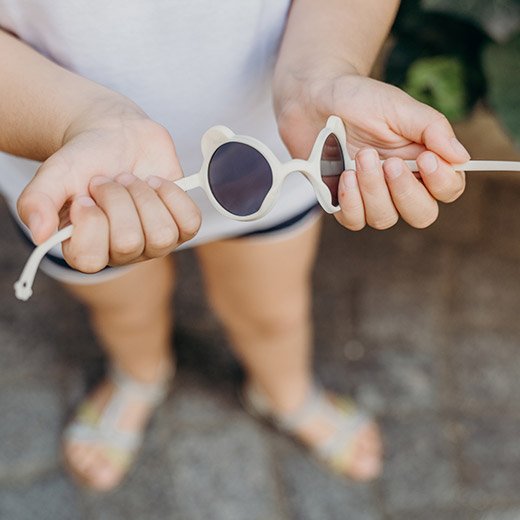 Lunettes 'Ourson' Crème | KI ET LA
