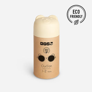 Lunettes 'Ourson' Crème | KI ET LA