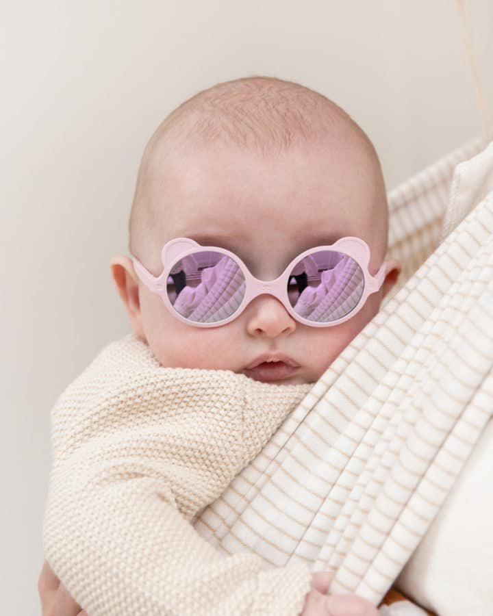 Lunettes 'Ourson' Rose pâle | KI ET LA
