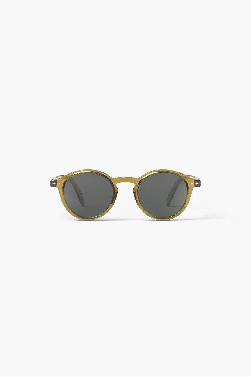 Lunettes de soleil enfant ‘#d’ Golden Green 7-11 ans | IZIPIZI