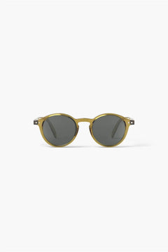 Lunettes de soleil enfant ‘#d’ Golden Green 7-11 ans | IZIPIZI