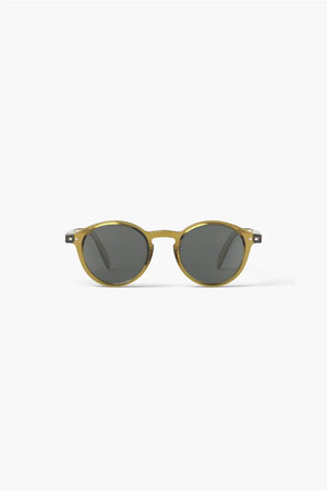 Lunettes de soleil enfant ‘#d’ Golden Green 7-11 ans | IZIPIZI