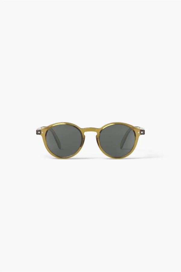 Lunettes de soleil enfant ‘#d’ Golden Green 7-11 ans | IZIPIZI