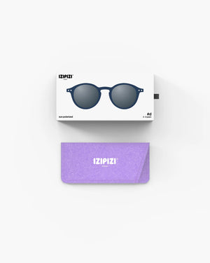 Lunettes de soleil enfant ‘#d’ Navy Blue 3-5 ans | IZIPIZI