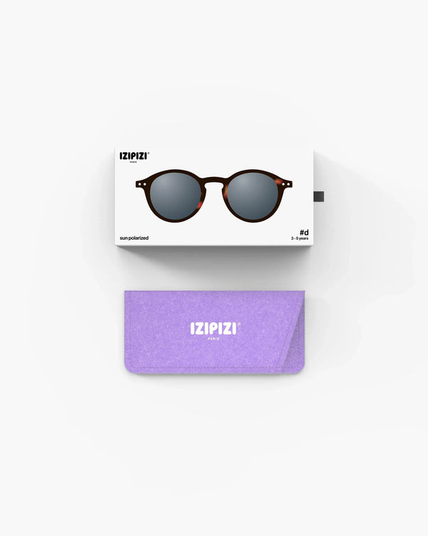 Lunettes de soleil enfant ‘#d’ Tortoise 7-11 ans | IZIPIZI