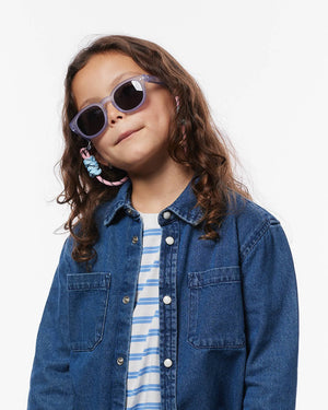 Lunettes de soleil enfant ‘#c’ Lavender 5-7 ans | IZIPIZI