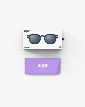 Lunettes de soleil enfant ‘#c’ Navy Blue 3-5 ans | IZIPIZI