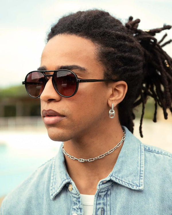 Lunettes de soleil adultes 'Cliff' Black Road | IZIPIZI