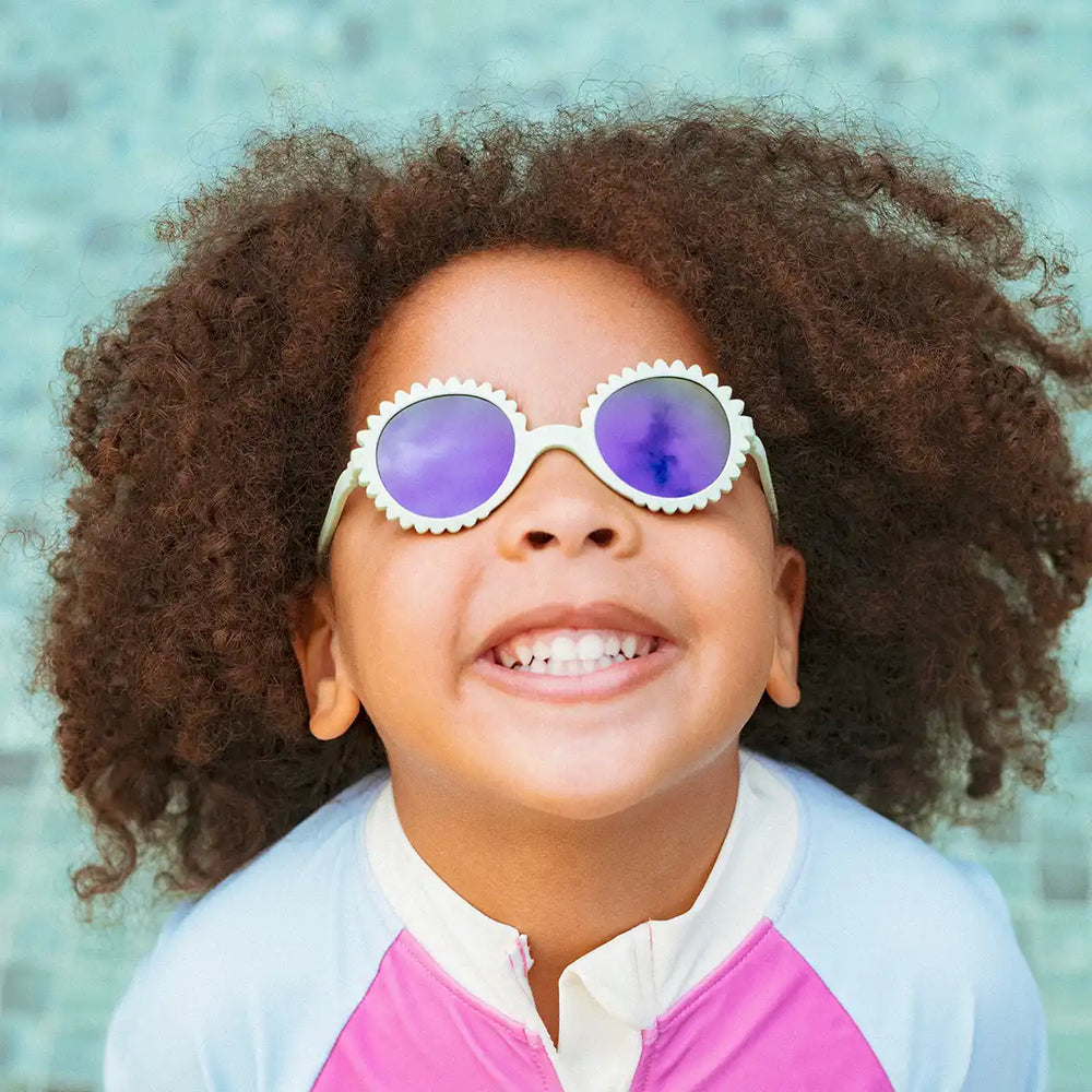 Lunettes 'Fleur' Thé Vert | KI ET LA