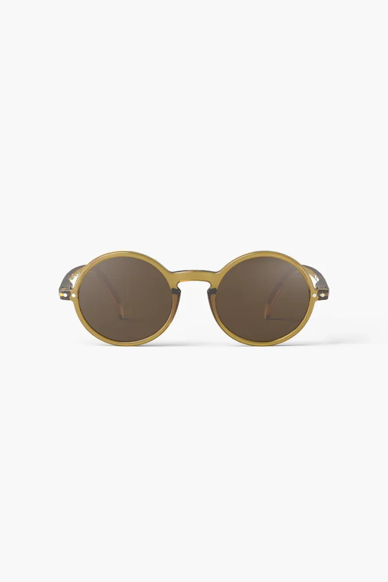 Lunettes de soleil adultes ‘#G' Golden Green | IZIPIZI