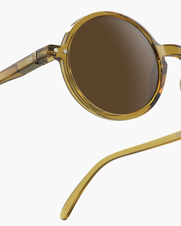 Lunettes de soleil adultes ‘#G' Golden Green | IZIPIZI
