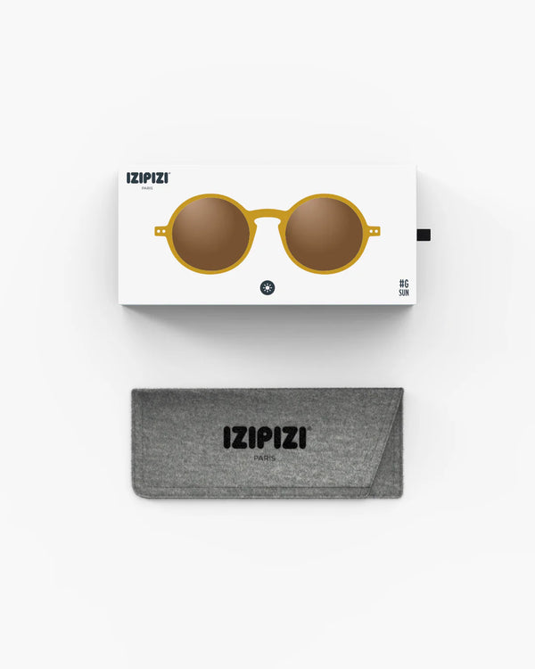 Lunettes de soleil adultes ‘#G' Golden Green | IZIPIZI