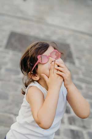 Lunettes 'Ourson' Rose antik | KI ET LA
