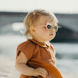 Lunettes 'Ourson' Pêche | KI ET LA