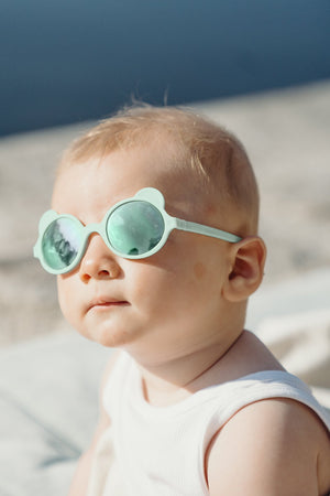Lunettes 'Ourson' Vert amande | KI ET LA