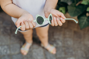 Lunettes 'Ourson' Vert amande | KI ET LA