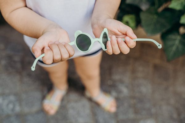 Lunettes 'Ourson' Vert amande | KI ET LA