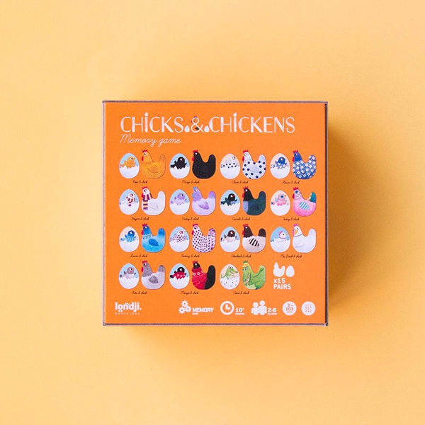 Jeu enfant Mémo 'Chicks and Chickens' | LONDJI