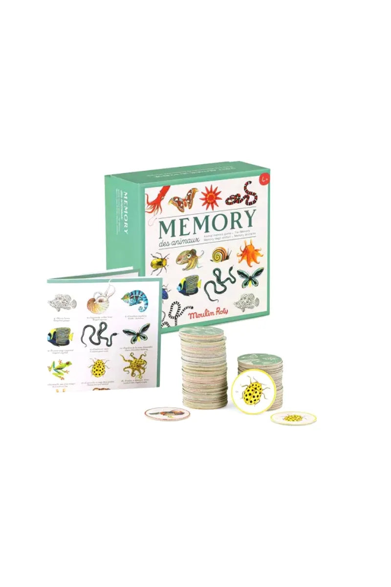Memory des animaux 'Tout autour du monde' | MOULIN ROTY