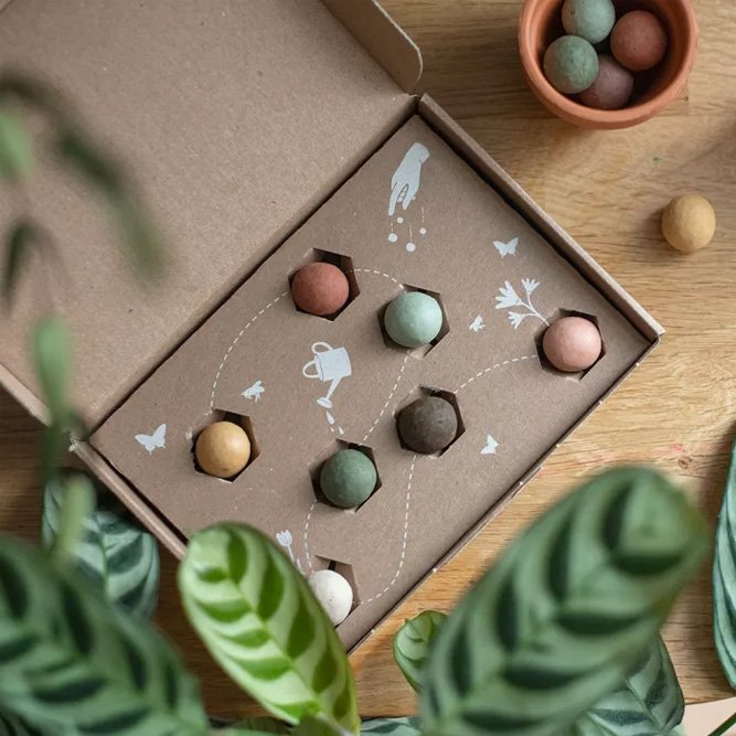 Coffret de 7 bombes à graines | MOULIN ROTY