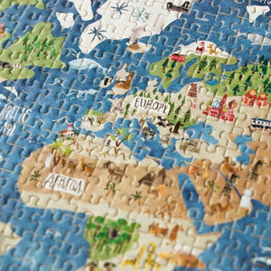 Puzzle 600 pièces 'Discover the World' | LONDJI