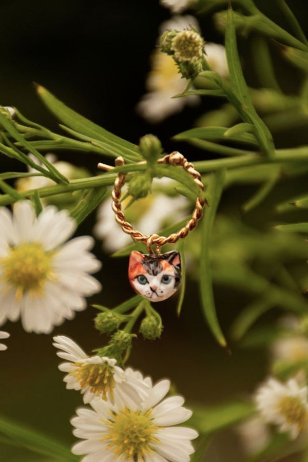 Mini créole à l'unité Chat | NACH BIJOUX