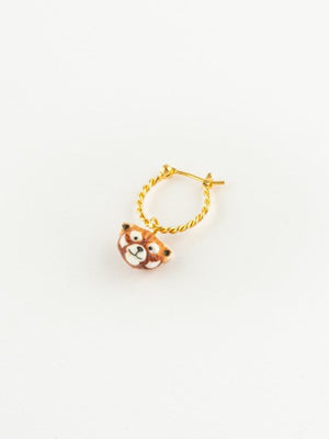 Mini créole à l'unité Panda roux | NACH BIJOUX