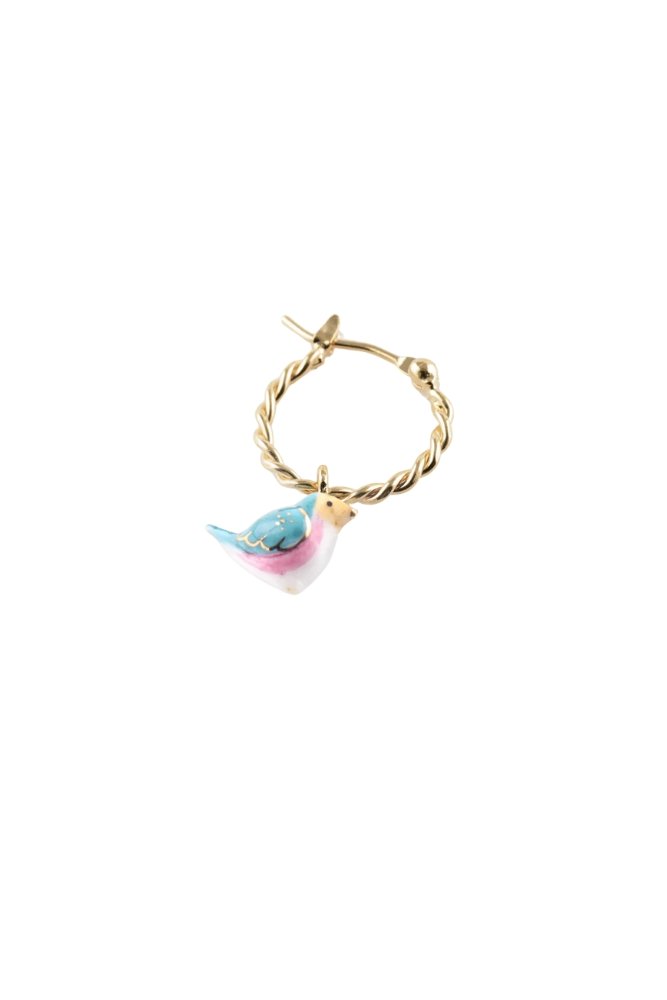 Mini créole à l'unité Oiseau Bleu | NACH BIJOUX