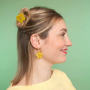 Mini pince à cheveux Bouton d'or | COUCOU SUZETTE