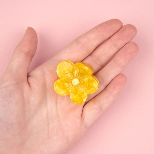 Mini pince à cheveux Bouton d'or | COUCOU SUZETTE