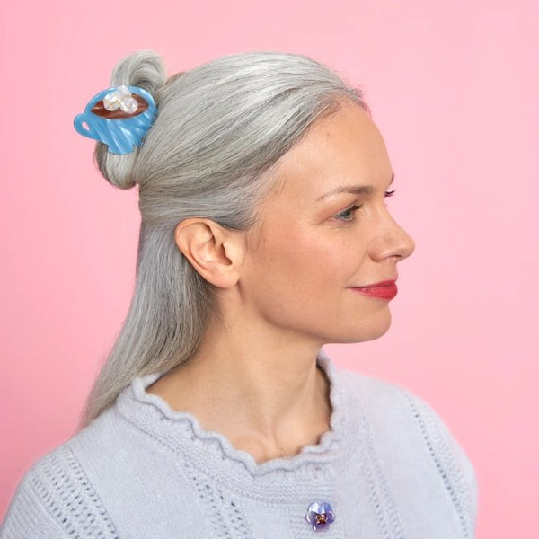Pince à cheveux Chocolat chaud | COUCOU SUZETTE