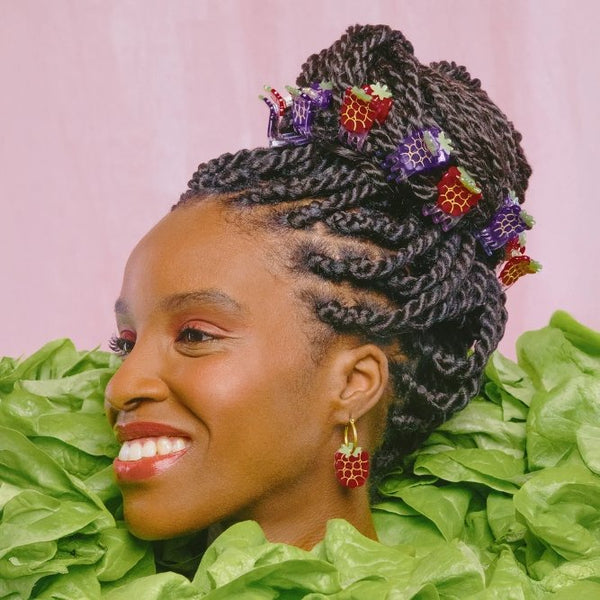 Mini pince à cheveux Mûre | COUCOU SUZETTE