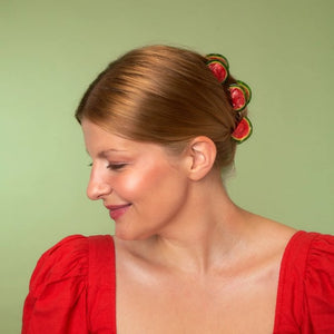 Mini pince à cheveux Pastèque | COUCOU SUZETTE