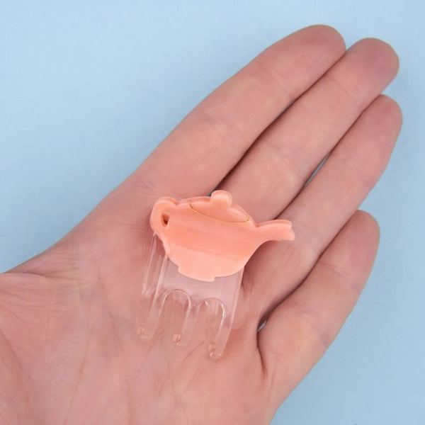 Mini pince à cheveux Théière | COUCOU SUZETTE
