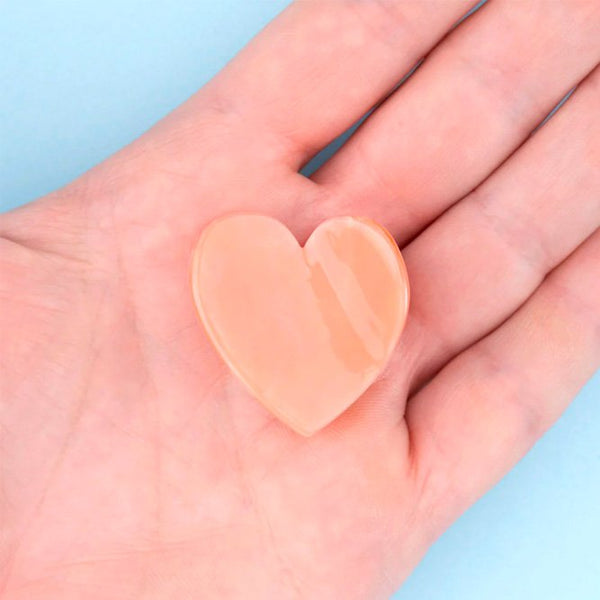 Mini pince à cheveux Coeur Rose | COUCOU SUZETTE