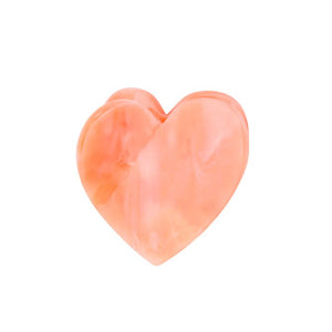 Mini pince à cheveux Coeur Rose | COUCOU SUZETTE