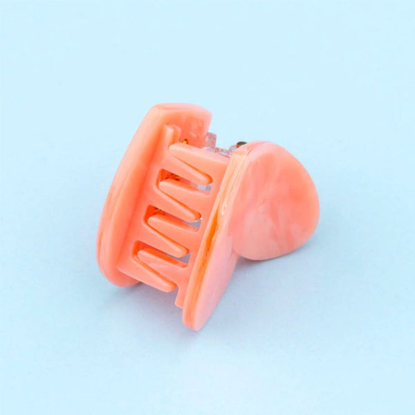 Mini pince à cheveux Coeur Rose | COUCOU SUZETTE